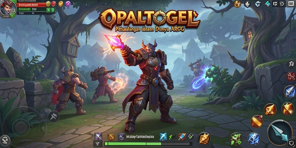 Gameplay seru dalam dunia fantasi ARPG OPALTOGEL.