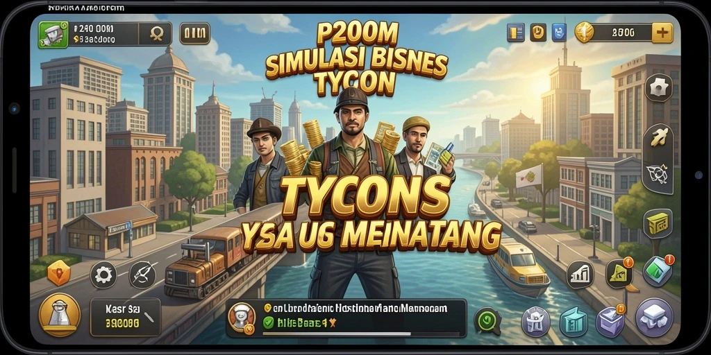 Tampilan gameplay P200M yang menegangkan dan seru.