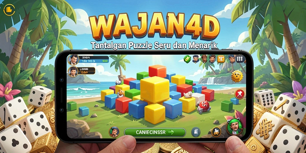 Tampilan gameplay seru dari WAJAN4D yang penuh tantangan.
